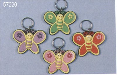 KEYRING BUTTERFLY