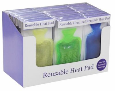 MINI HOT WATER BOTTLE HEAT PACK 3ASST