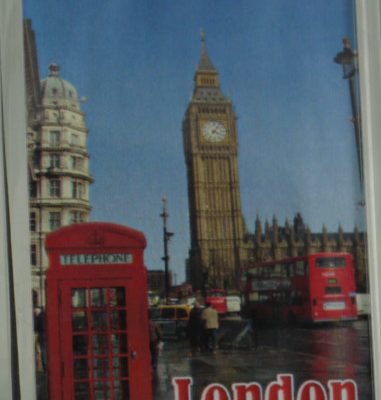 ACRYLIC LONDON SCENES MAGNET