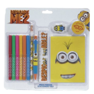 DESPICABLE ME MINION STATIONERY SET