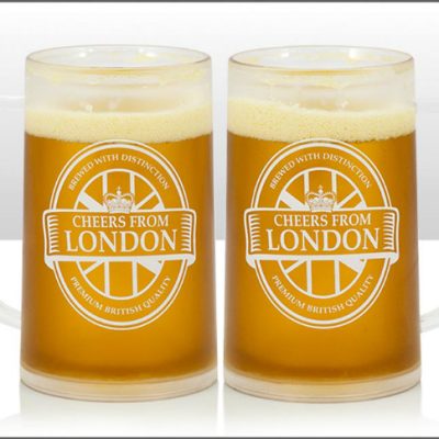 LONDON BEER TANKARD 400ML