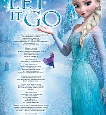 FROZEN POSTER LET IT GO F1