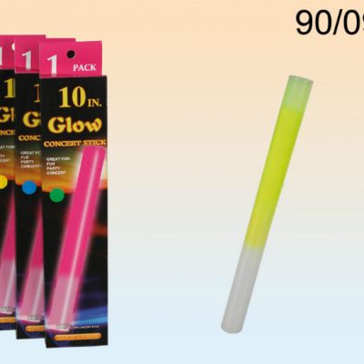 3 ASSORTED COLOURED GLOW STICKS