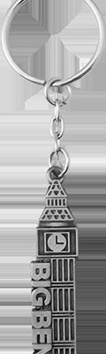 BIG BEN PEWTER KEYRING