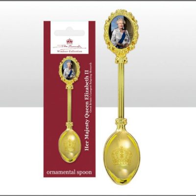 John Swannell Queen Ornamental Teaspoon