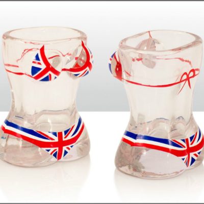 UNION JACK BIKINI SHOTGLASS