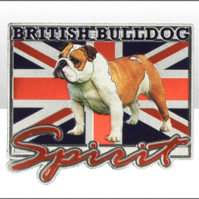 British Bulldog Spirit UJ Foil Stamped Magnet