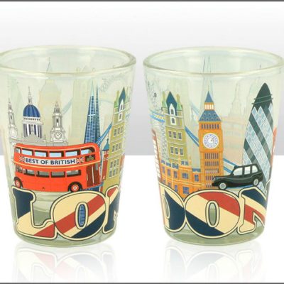 London UJ & Skyline Shot Glass