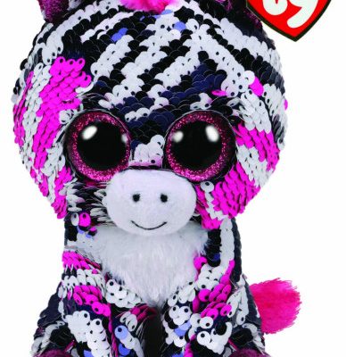 TY FLIPPABLE BEANIE – ZOEY ZEBRA