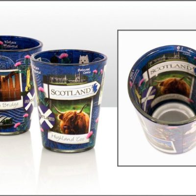 Scotland Snapshot Shot Glass – Inside/Outside