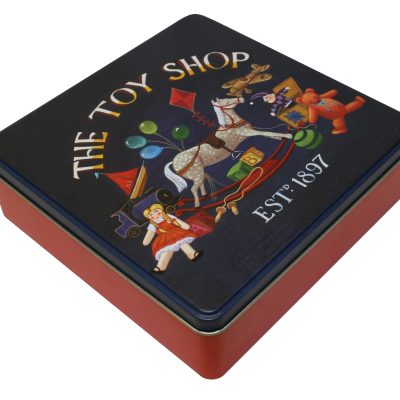 ROCKING HORSE TIN SQUARE 400g SHORTBREAD