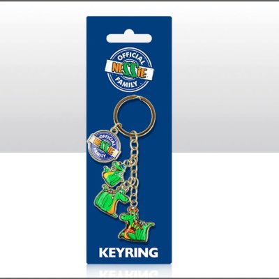 Nessie Family Charm Keyring