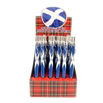 SCOTTISH SILVER TOP PEN