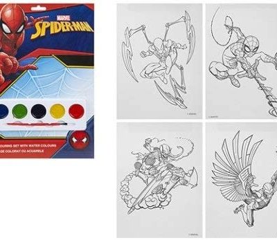 SPIDERMAN PAINTING SET