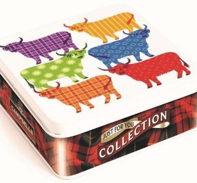 90g Highland Cows Tin(shortbread fingers)