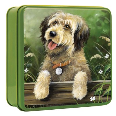 Embossed Shaggy Dog Tin 12 x 100g