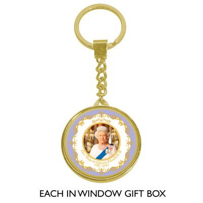 HM QUEEN ELIZABETH II KEYRING