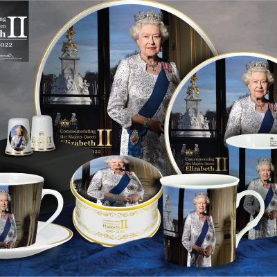 JS QUEEN ELIZABETH II COMM LIPPY MUG