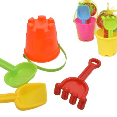 CASTLE BUCKET SET 4pc IN NET