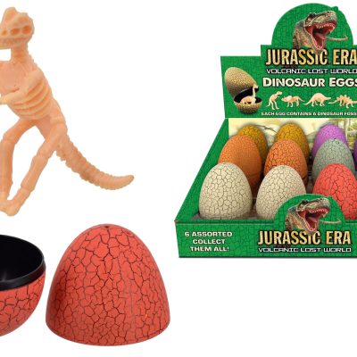 DINOSAUR EGG 6 ASSORTED