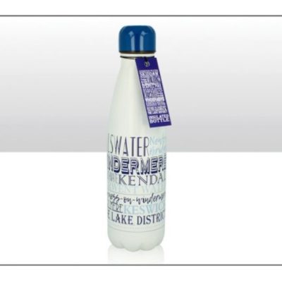 Lake District Typographic 500ml Metal Bottle