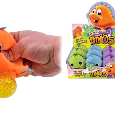 PLUSH JELLY SQUEEZERS SMALL DINOSAURS