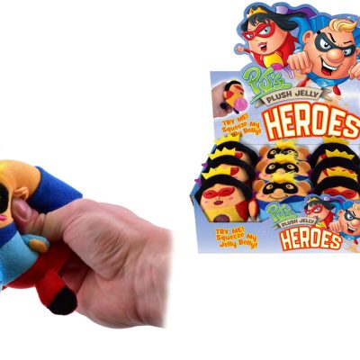 PLUSH JELLY SQUEEZERS SUPER HEROES