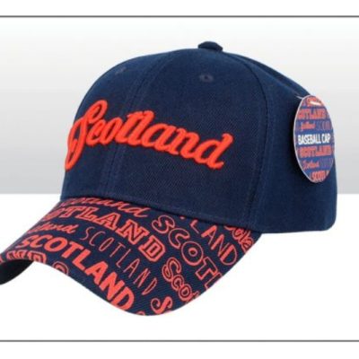 Scotland Printed Peak Baseball Cap