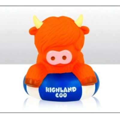 Highland Cow Rubber Bath Toy